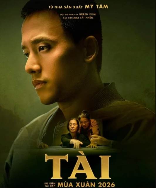 Poster phim "Tài" của Mỹ Tâm và Mai Tài Phến gây chú ý vì chi tiết lạ