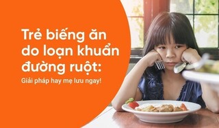 Trẻ biếng ăn do loạn khuẩn đường ruột: Giải pháp hay mẹ lưu ngay!