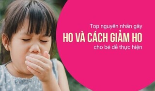 Top nguyên nhân gây ho và cách giảm ho cho bé dễ thực hiện