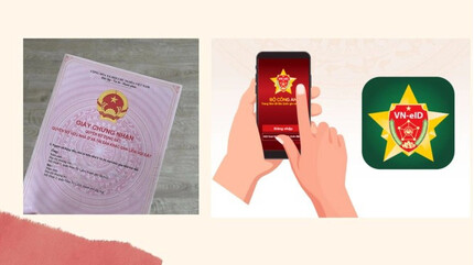 Sổ đỏ chính thức được tích hợp trên ứng dụng VNeID