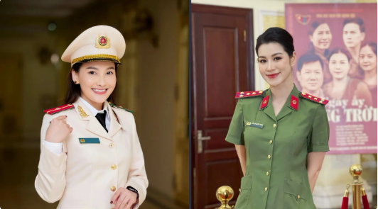 Ba mỹ nhân từng đóng phim giờ vàng VTV là công an ngoài đời thực