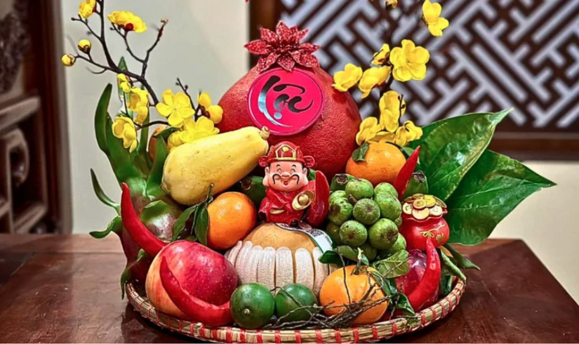 Cách bày mâm ngũ quả đúng chuẩn 3 miền Bắc – Trung – Nam cầu tài lộc, sung túc, bình an