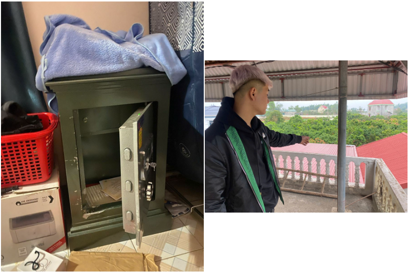Nam thanh niên phá két sắt trộm 17 chỉ vàng của cô ruột