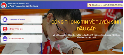 Ngày mai (3/3) là hạn cuối để rà soát dữ liệu tuyển sinh đầu cấp