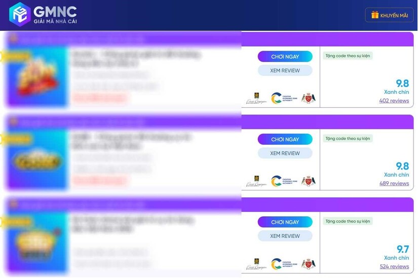 Hết sức thận trọng với GMNC.Vip - Website “cảnh báo trá hình” kèm rủi ro cá cược