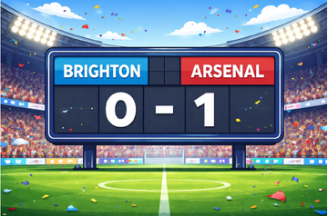 Arsenal đánh bại Brighton, HLV Mikel Arteta hài lòng nhất điều gì?