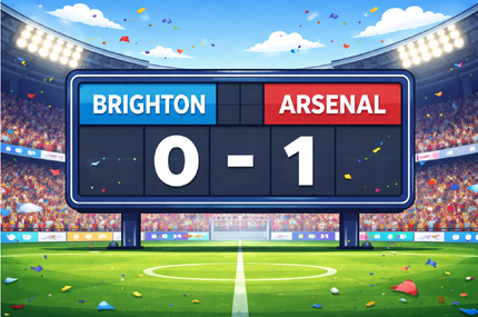 Arsenal đánh bại Brighton, HLV Mikel Arteta hài lòng nhất điều gì?