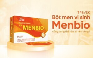 TPBVSK Bột men vi sinh Menbio: công dụng thế nào, ai nên dùng?