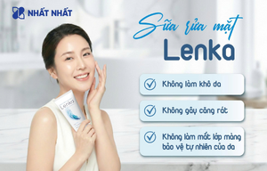 Sữa rửa mặt Lenka – Sữa rửa mặt dịu nhẹ cho làn da