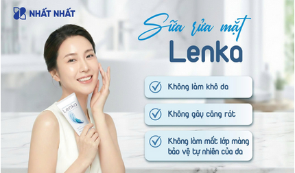 Sữa rửa mặt Lenka – Sữa rửa mặt dịu nhẹ cho làn da