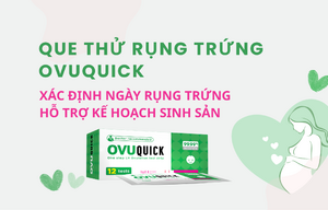 Que thử rụng trứng OVUQUICK: xác định ngày rụng trứng