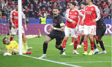 Arsenal bị soán ngôi ứng viên số 1 Champions League