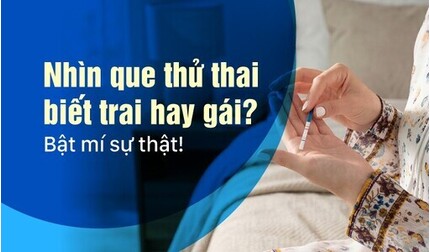 Nhìn que thử thai biết trai hay gái? Bật mí sự thật!