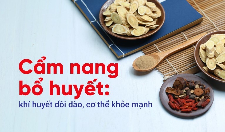 Cẩm nang bổ huyết: khí huyết dồi dào, cơ thể khỏe mạnh