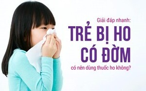 Giải đáp nhanh: Trẻ bị ho có đờm có nên dùng thuốc ho không?