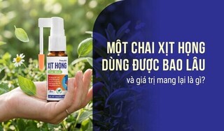 Một chai xịt họng dùng được bao lâu và giá trị mang lại là gì?