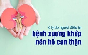 6 lý do người điều trị bệnh xương khớp nên bổ can thận
