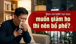 Bạn có biết tại sao muốn giảm ho thì nên bổ phế?
