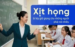 Xịt họng - bí kíp giữ giọng cho những người phải nói nhiều