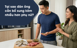 Tại sao đàn ông cần bổ sung kẽm nhiều hơn phụ nữ?