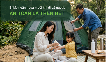Bí kíp ngăn ngừa muỗi khi đi dã ngoại: an toàn là trên hết