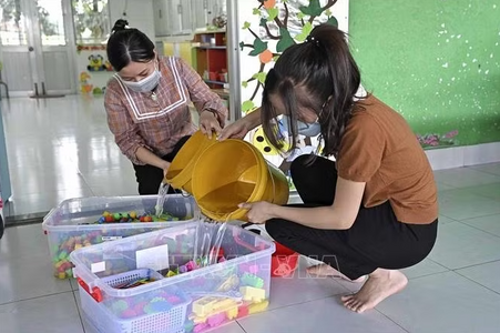 Hà Nội: Mở cao điểm phòng, chống tay chân miệng trong trường học