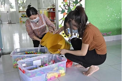 Hà Nội: Mở cao điểm phòng, chống tay chân miệng trong trường học