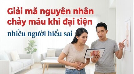 Giải mã nguyên nhân chảy máu khi đại tiện: nhiều người hiểu sai