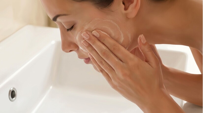 Da mỏng, lộ mao mạch - vỗ về dịu dàng với sữa rửa mặt Lenka