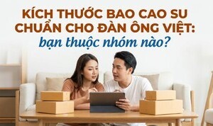Kích thước bao cao su chuẩn cho đàn ông Việt: bạn thuộc nhóm nào?