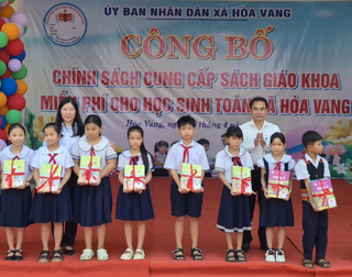 Địa phương đầu tiên cả nước miễn phí sách giáo khoa cho 100% học sinh