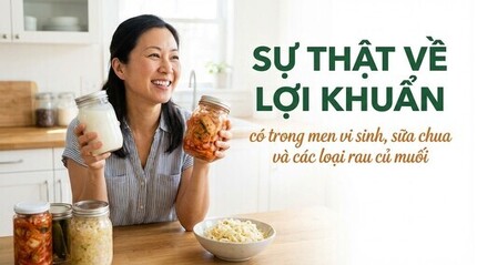 Sự thật về lợi khuẩn có trong men vi sinh, sữa chua các loại rau củ