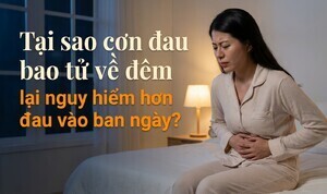 Tại sao cơn đau bao tử về đêm lại nguy hiểm hơn đau vào ban ngày?