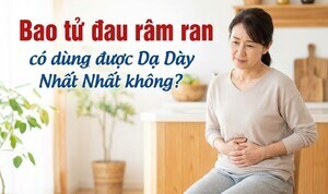 Bao tử đau râm ran có dùng được Dạ Dày Nhất Nhất không?
