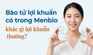 Bào tử lợi khuẩn có trong Menbio khác gì lợi khuẩn thường?