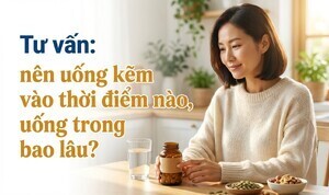 Tư vấn: nên uống kẽm vào thời điểm nào, uống trong bao lâu?