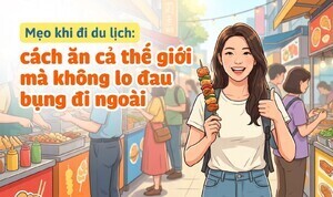 Mẹo khi đi du lịch: cách ăn cả thế giới mà không lo đau bụng đi ngoài