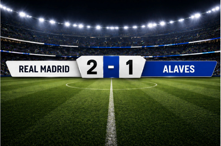 Đánh bại Alaves, HLV Arbeloa gửi “chiến thư” tới Barcelona