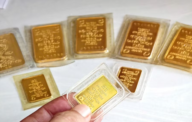 Giá vàng ngày 30/4: Tiếp tục giảm sâu