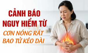 Cảnh báo nguy hiểm từ cơn nóng rát bao tử kéo dài