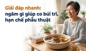 Giải đáp nhanh: ngâm gì giúp co búi trĩ, hạn chế phẫu thuật