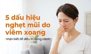 5 dấu hiệu nghẹt mũi do viêm xoang: nhận biết để điều trị đúng cách!