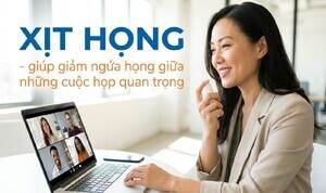 Xịt họng - giúp giảm ngứa họng giữa những cuộc họp quan trọng