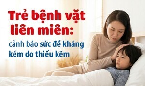 Trẻ bệnh vặt liên miên: cảnh báo sức đề kháng kém do thiếu kẽm
