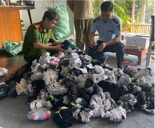 Công an Hà Nội phát hiện hơn 5.400 sản phẩm giả nhãn hiệu Nike, Adidas, Puma