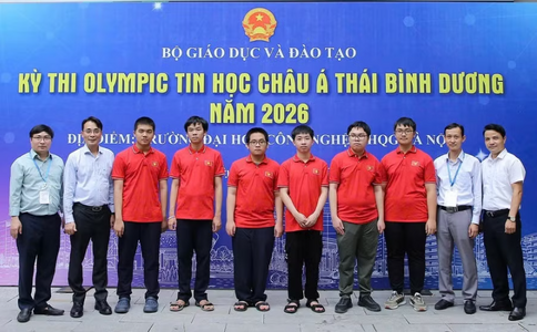 Việt Nam thắng lớn tại Olympic Tin học Châu Á - Thái Bình Dương năm 2026