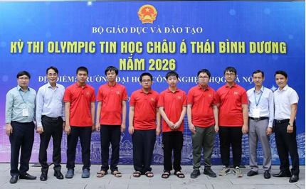 Việt Nam thắng lớn tại Olympic Tin học Châu Á - Thái Bình Dương năm 2026