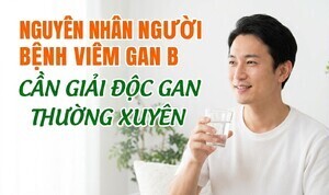 Nguyên nhân người bệnh viêm gan B cần giải độc gan thường xuyên