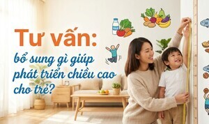 Tư vấn: bổ sung gì giúp phát triển chiều cao cho trẻ?