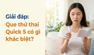Giải đáp: Que thử thai Quick 5 có gì khác biệt?